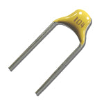 Ceramic capacitor m/l 820pf 50v p=5mm r-0805cg821k500