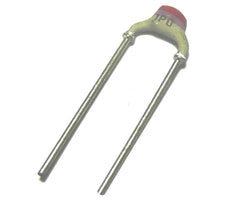 Ceramic capacitor plate 1.5pf 100v p=5mm cp 1.5pf 100v