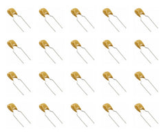 Ceramic capacitor disc m/l y5v 100nf 50v p=7.5mm - 1k/bag a-104z17y50pf2