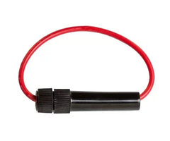 In-line bakelite holder for 6x32 fuse cq-210