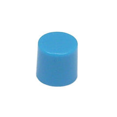 Cap for 7.87mm push butt switch shaft blue sh-cf-023-7-h