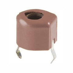 Adjustable capacitor t/h 50pf-9.8pf brown cvn6e050a