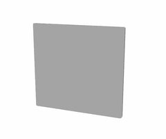 End plate / cover for din rail terminal block 26x28mm grey d-pcmb2.5-01p-11-00z(h)