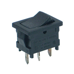 Rocker switch spdt blk d103j12s205qa