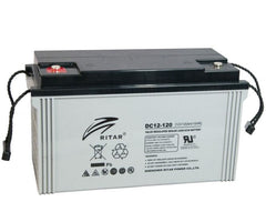 Battery sla 12v 120ah 407x177x225 dc12-120 *a*
