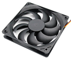 12vdc axial fan 120sqx25mm slv 55cfm 3-WIRE dc12025