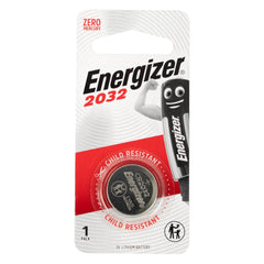 ENERGIZER 2032 3V LITHIUM COIN BATTERY 1 PACK (MOQ X12)