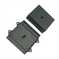 Abs enclosure black 80.5x62x29 e1s ap-e1-square-bk