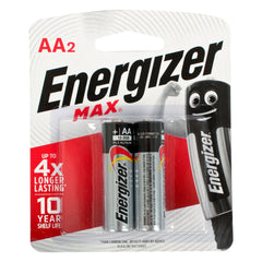 ENERGIZER MAX AA - 2 PACK (MOQ 20)