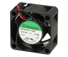12vdc axial fan 40sqx20mm slv 9cfm lead ee40201s1-10000-999
