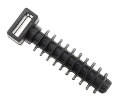 Wall plug cable tie mount 8mm black eh-1b8
