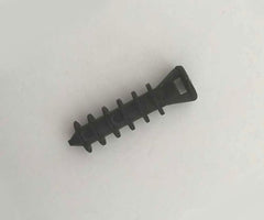 Plug - cable fixing black 7mm eh1b7