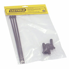 Plug - cable fixing black 8mm w/cable tie eh1b8c