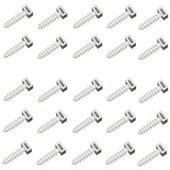 Plug - cable fixing white 6mm - 100/bag eh1w6