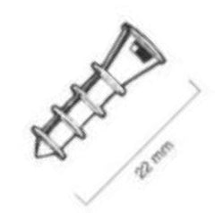 Plug - cable fixing white 7mm eh1w7