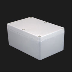 Ip65 aluminum enclosure d/c 120x 80x 57mm fa2-grey