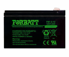 Battery sla 12v 7.2ah 151x65x94 fb7.2-12
