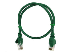 Linkbasic 50cm UTP Cat5e Flylead Green