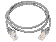 Linkbasic 1 Metre UTP Cat5e Flylead Grey