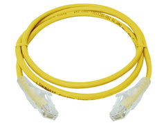 Linkbasic 1 Metre UTP Cat6 Flylead Yellow