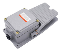 Foot switch aluminium 10A 250V 1no 1nc FS-SFM-1