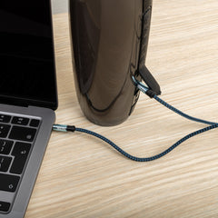 Gizzu 3.5mm AUX Cable 1.5m - Black/Blue