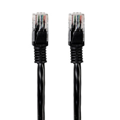Gizzu Cat6 UTP Fly Lead Ethernet Network Cable 1m – Black
