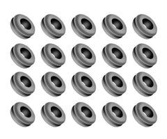 Grommet rubber 6.4x9.5x14.3x1.6mm - 100p/bag hv3109a