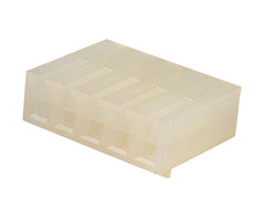 Connector housing sil p=3.96 f-lock 4w - 1k/box h3960-04