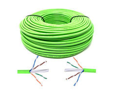 Cat6 utp ethernet cable cca 8c solid green - debulk h726utps-gn