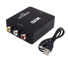 Hdmi input to av converter up scaler 1080p hd - blk hdv-m610