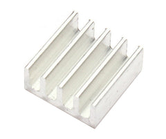 Aluminium heat sink stick on 9x9x5mm hs-9*9*5 *dbk*