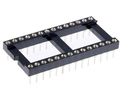 Ic socket 0.6 32w tulip rnd wide open tube ism32t1-06