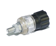 4mm banana socket 20a black captive js-900a-bk