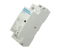 DIN rail mount ac modular contactor 25A 230V 1no+1nc CO-JVC2-11-25A