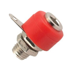 4mm banana socket panel mnt solder tag l/p k2074-rd