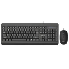 Usb corded keyboard + mouse combo set kc130
