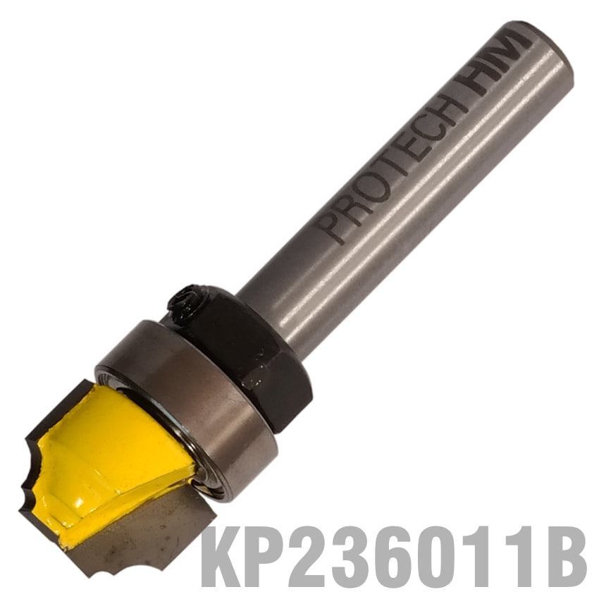 CLASSICAL PATTERN PLUNGE CUTTING 1/2' X 3/8' WITH TOP BEARING 1/4' SH