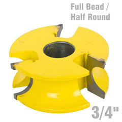 FULL BEAD/HALF ROUND 3/4'