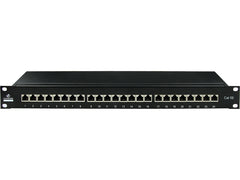 Linkbasic 24 Port Cat5e Shielded Rack Mount Patch Panel