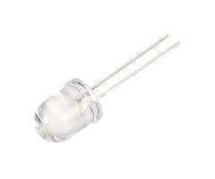 Led 10mm cl-amber / orange rnd 2k9mcd 15d 210710