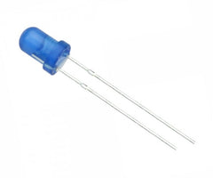 Led 3mm round blue 460nm 700mcd 30-d 200627