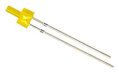 Led 2mm yellow flat 2k-3kmcd 120deg xr-3r4uw