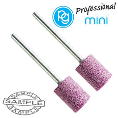 RUBY GRINDING STONES 12X15MM.CYL.SH3MM.2PCS