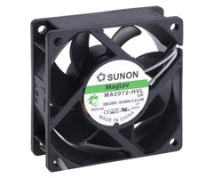 220v axial fan 70sqx25mm maglev 28cfm lead ma2072-hvl.gn