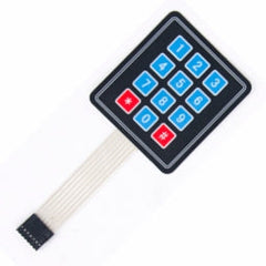Keypad membrane matrix 3x4 me043