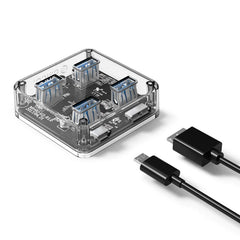 ORICO 4 Port USB3.0 Transparent Hub