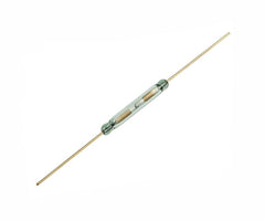 Glass reed switch no 0.5a 10w 10-15at 2x10mm - debulk mka-10110at10-15