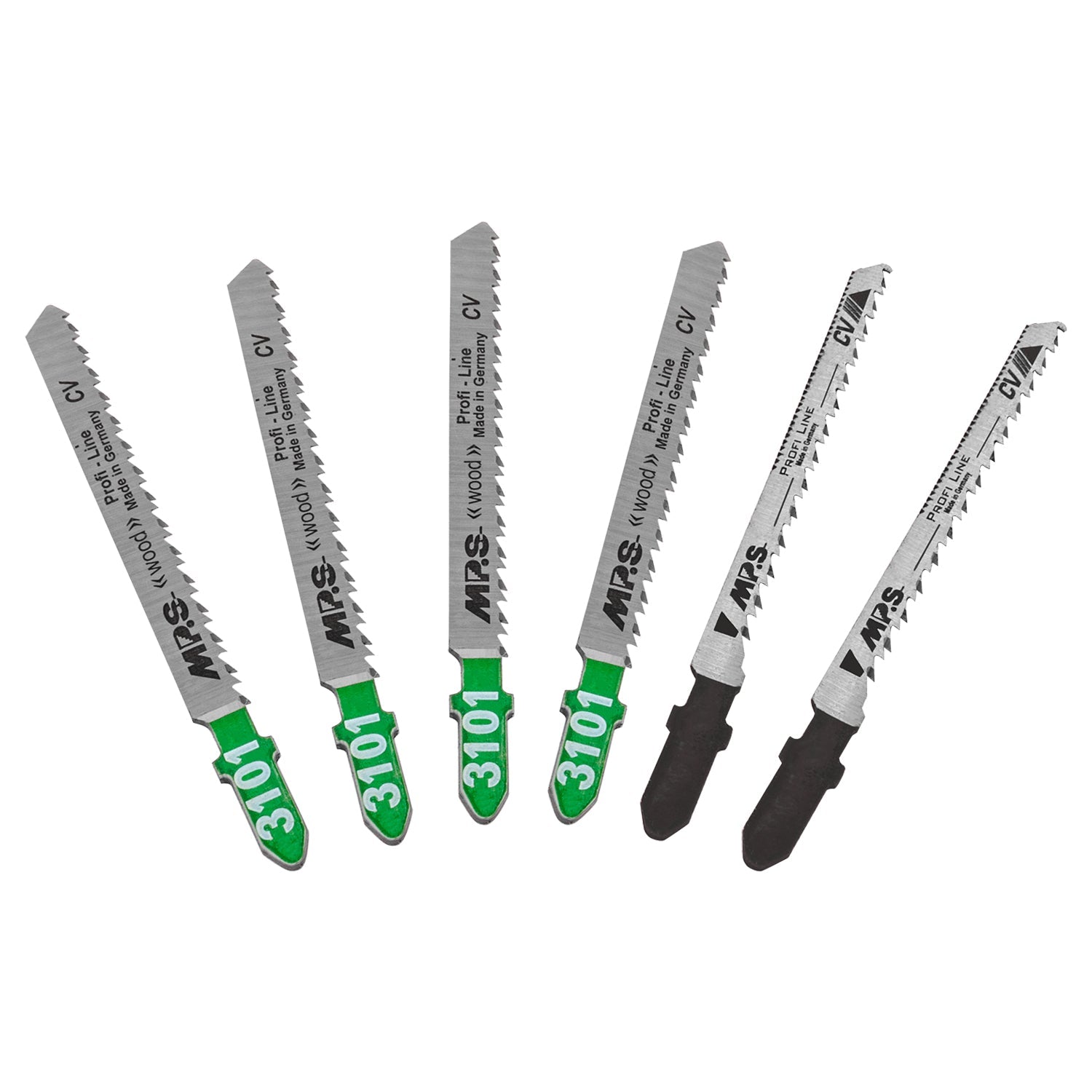 JIGSAW BLADE BOX SET 6PIECE 2X3101 2X3103 2X3101-KR