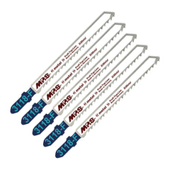 Jigsaw blade alum./plas 8tpi t-sh t127d